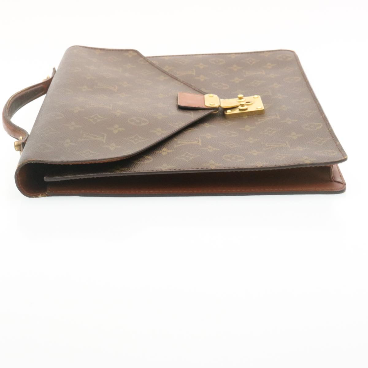 LOUIS VUITTON Monogram Porte Documents Bandouliere Briefcase M53338 35085
