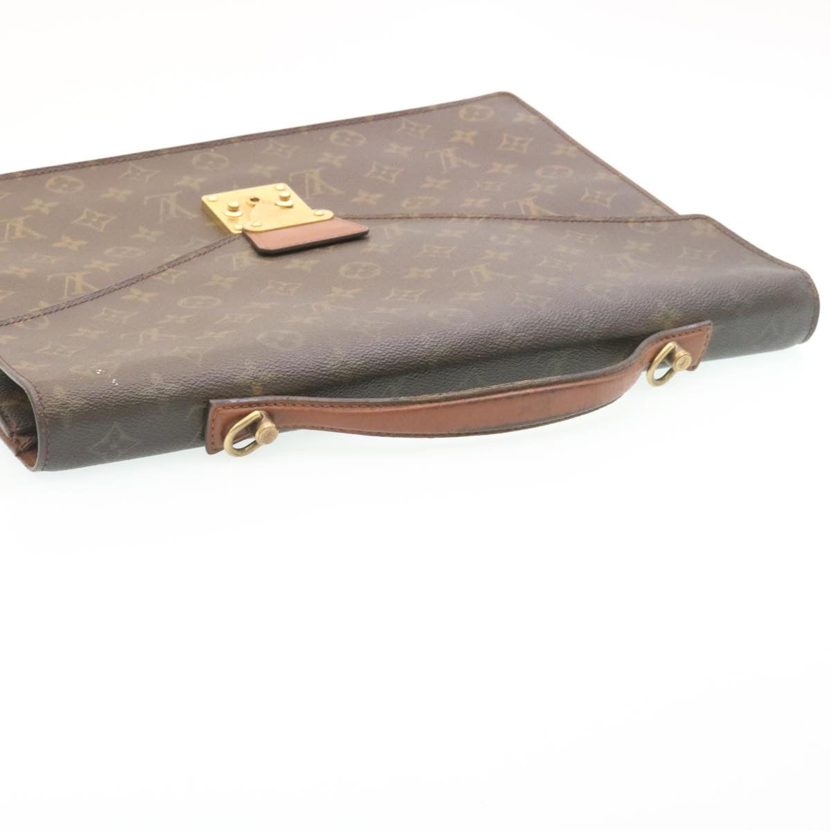 LOUIS VUITTON Monogram Porte Documents Bandouliere Briefcase M53338 35085