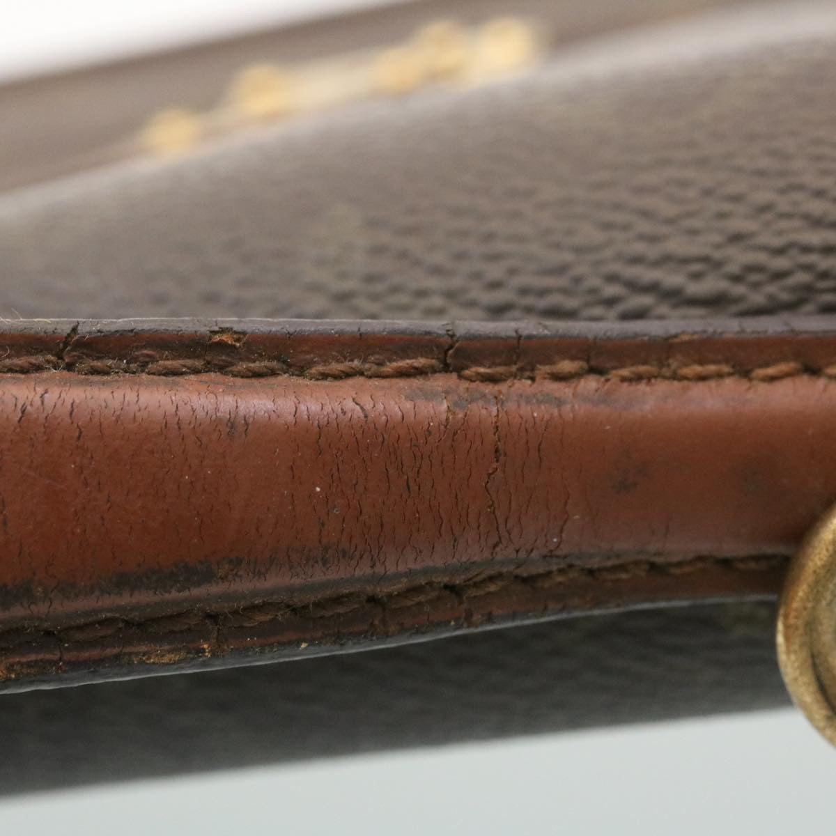 LOUIS VUITTON Monogram Porte Documents Bandouliere Briefcase M53338 35085