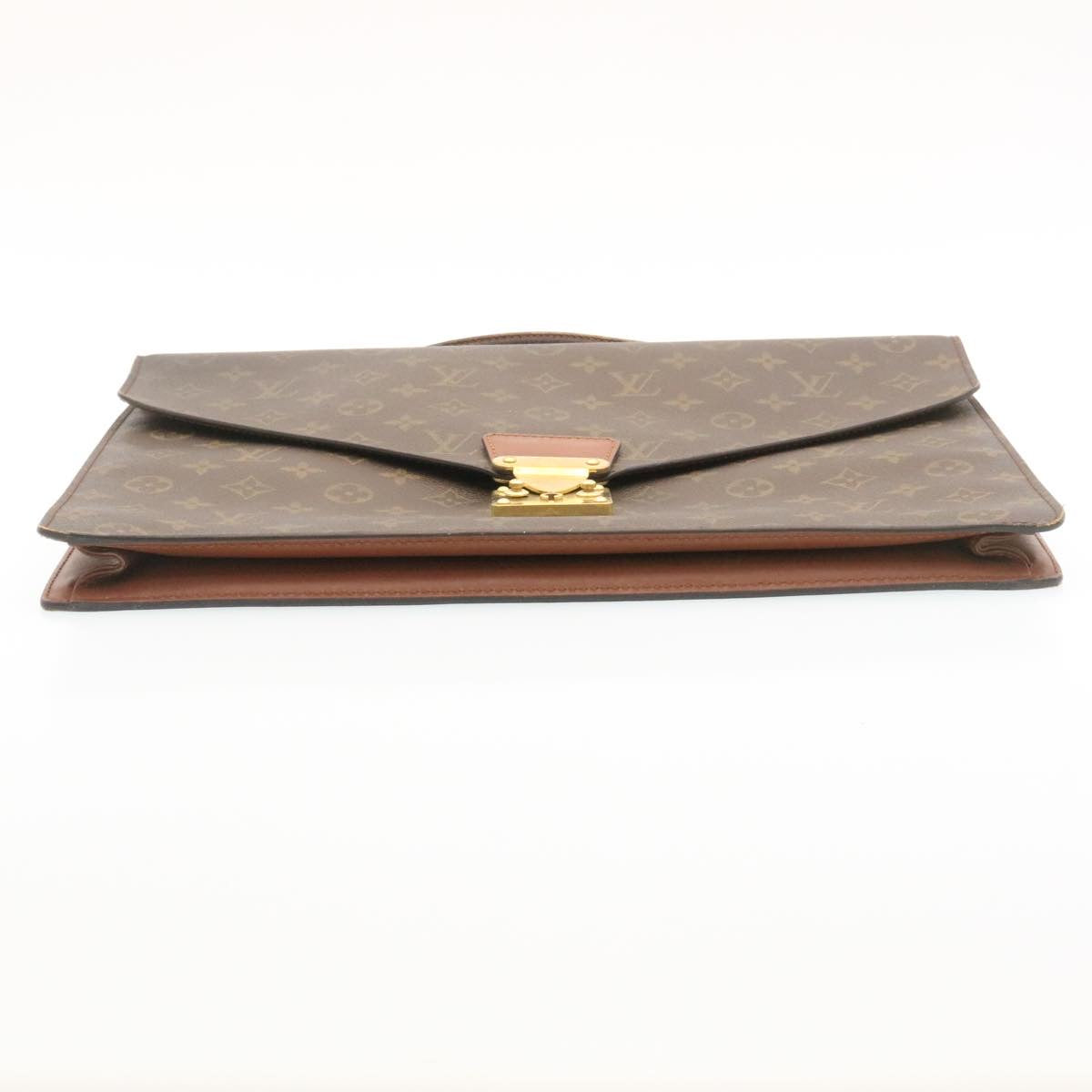 LOUIS VUITTON Monogram Porte Documents Bandouliere Briefcase M53338 35085