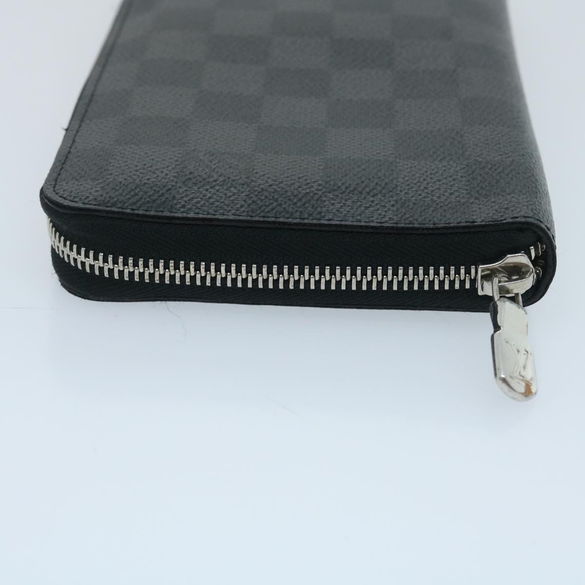 LOUIS VUITTON Damier Graphite Zippy Organizer NM Long Wallet N60111 35158