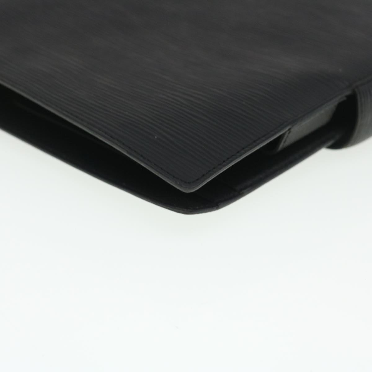 LOUIS VUITTON Epi Agenda GM Day Planner Cover Black R20212 LV 35159