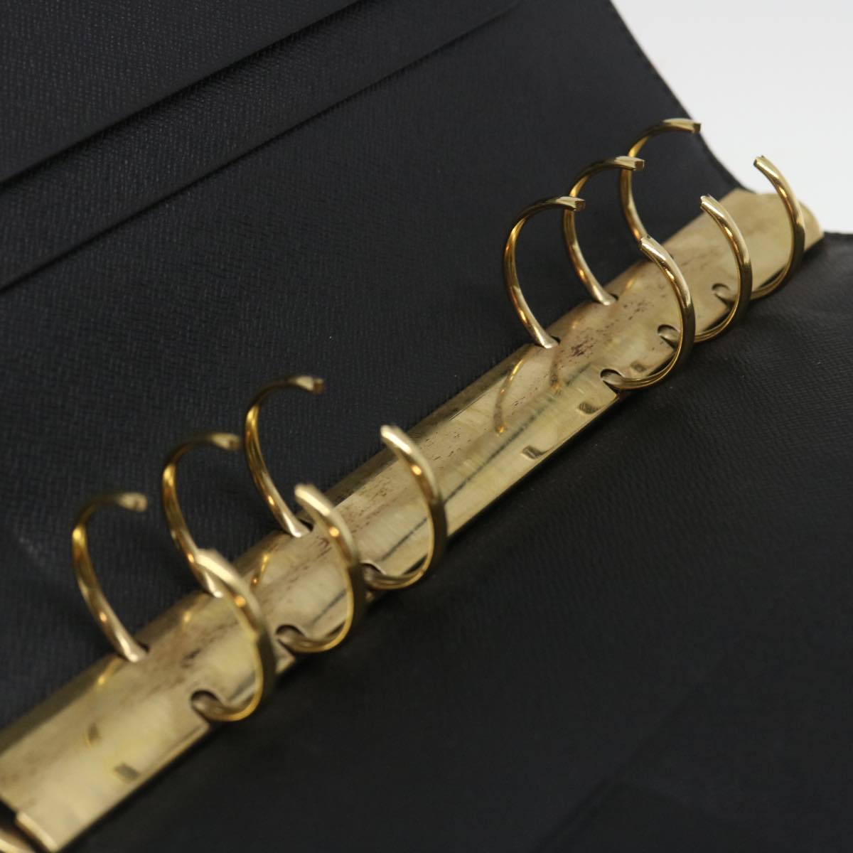LOUIS VUITTON Epi Agenda GM Day Planner Cover Black R20212 LV 35159