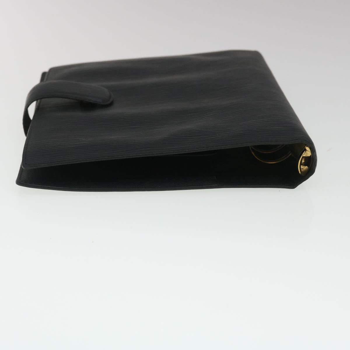 LOUIS VUITTON Epi Agenda GM Day Planner Cover Black R20212 LV 35159