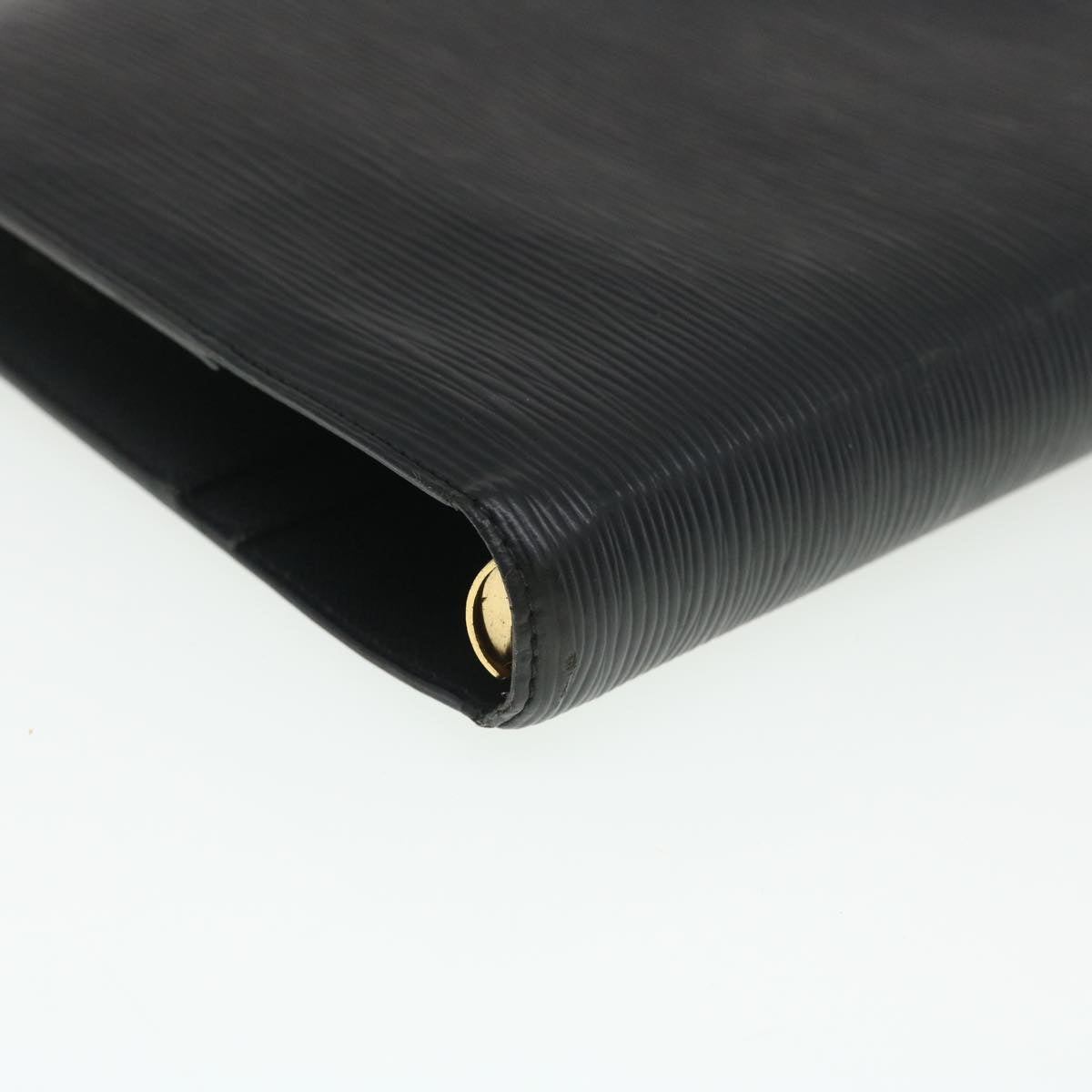 LOUIS VUITTON Epi Agenda GM Day Planner Cover Black R20212 LV 35159