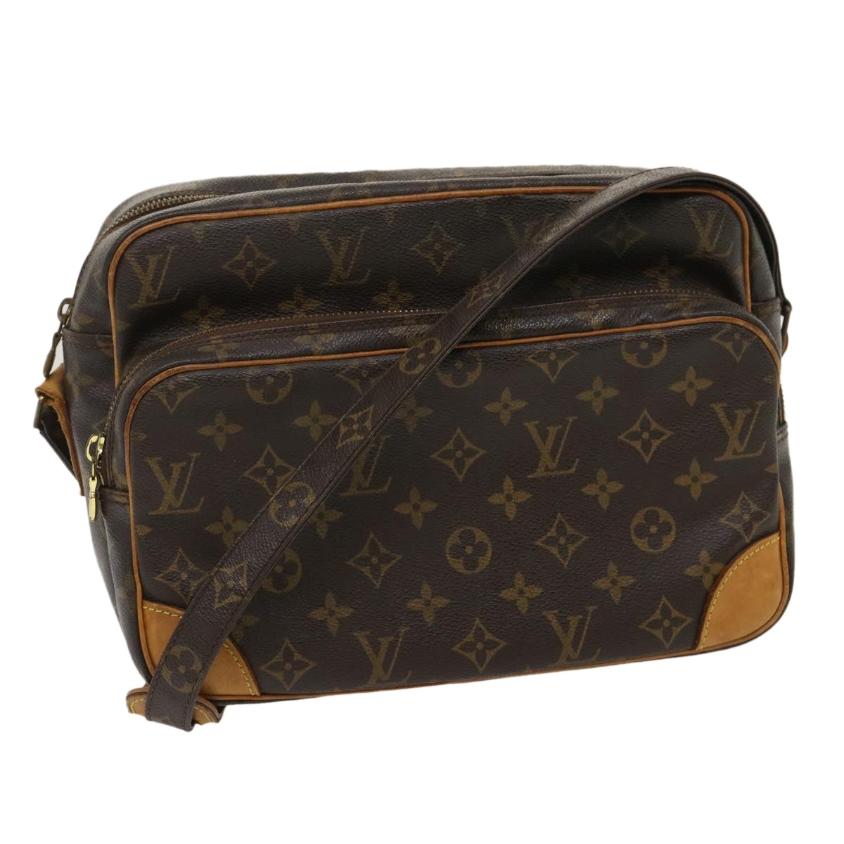 LOUIS VUITTON Monogram Nile Shoulder Bag M45244 LV 35177