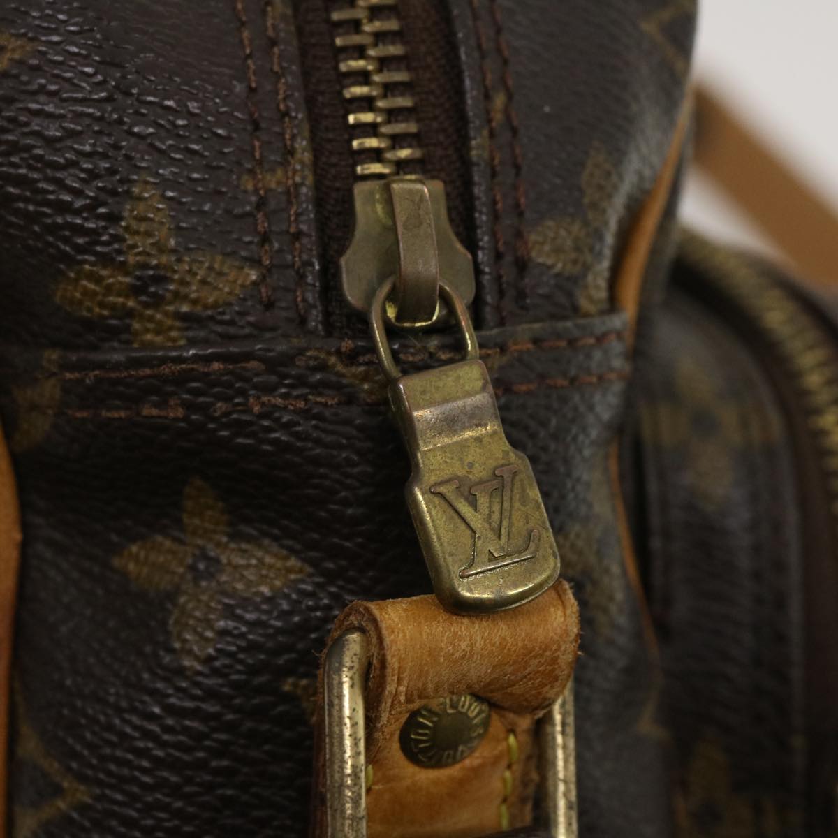 LOUIS VUITTON Monogram Nile Shoulder Bag M45244 LV 35177