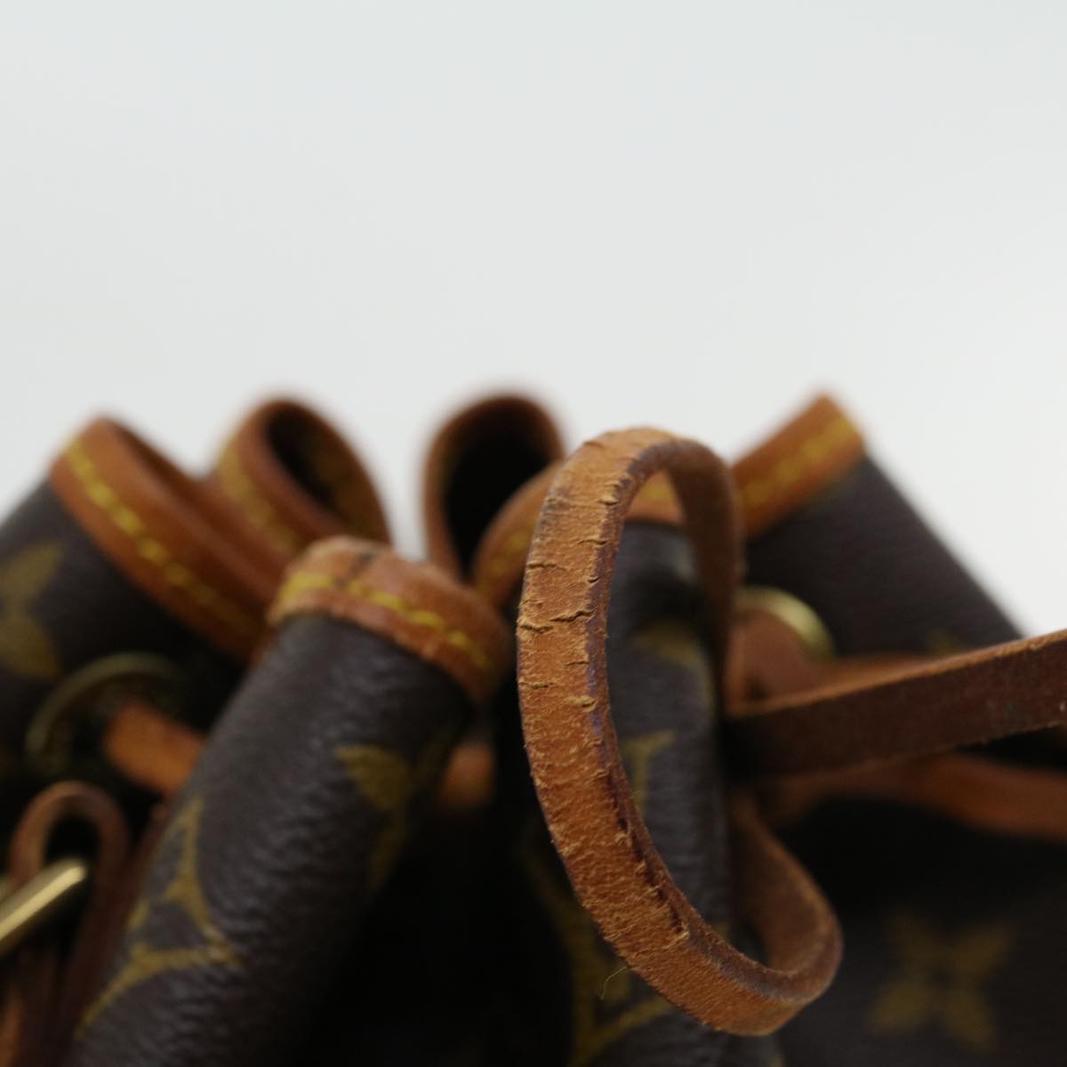 LOUIS VUITTON Monogram Petit Noe Shoulder Bag M42226 LV 35223