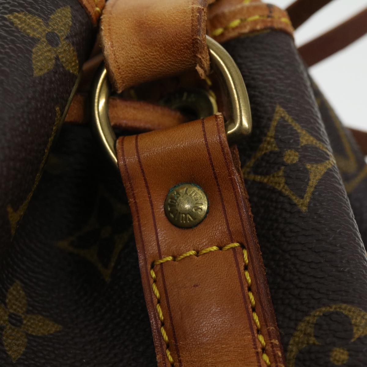 LOUIS VUITTON Monogram Petit Noe Shoulder Bag M42226 LV 35223