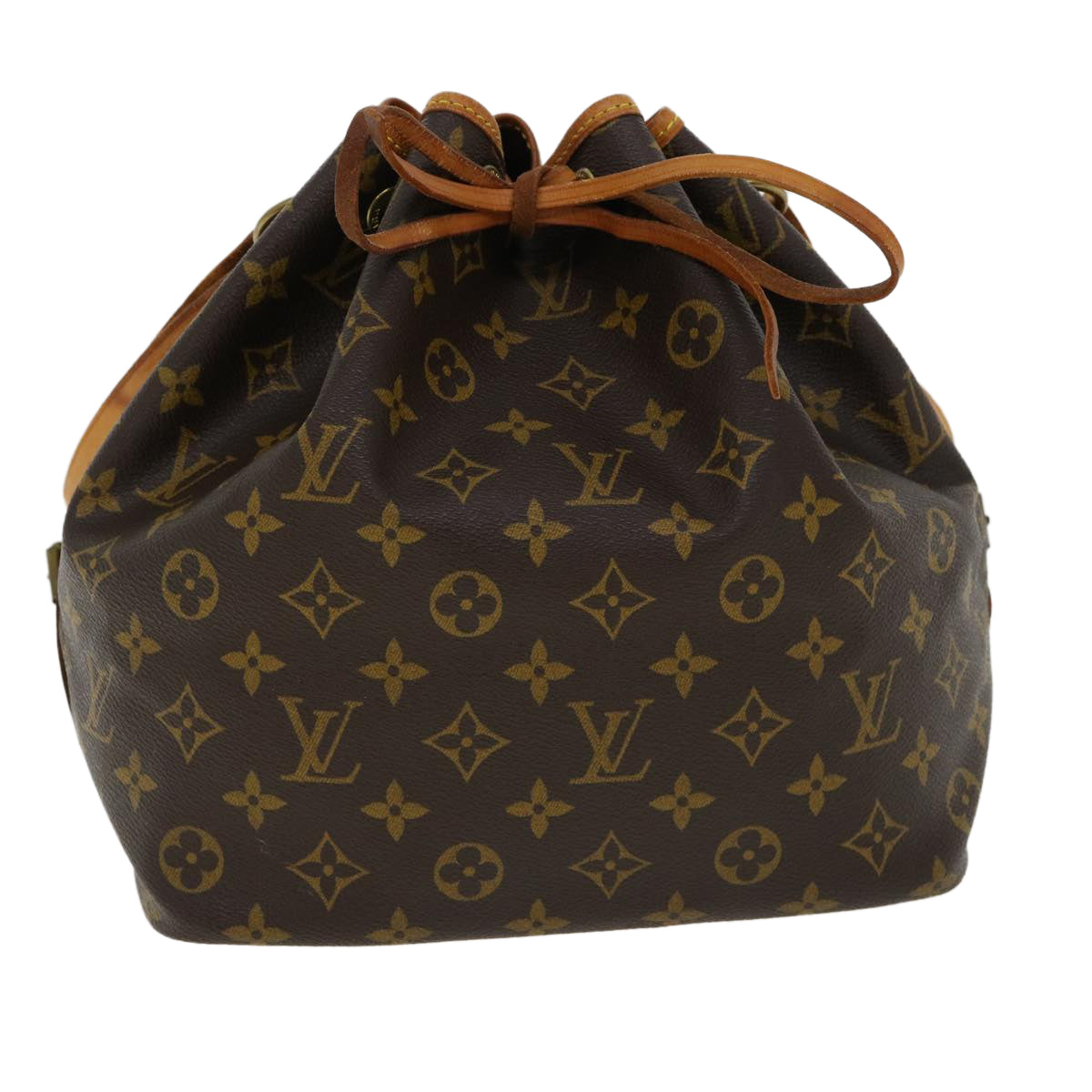 LOUIS VUITTON Monogram Petit Noe Shoulder Bag M42226 LV 35223