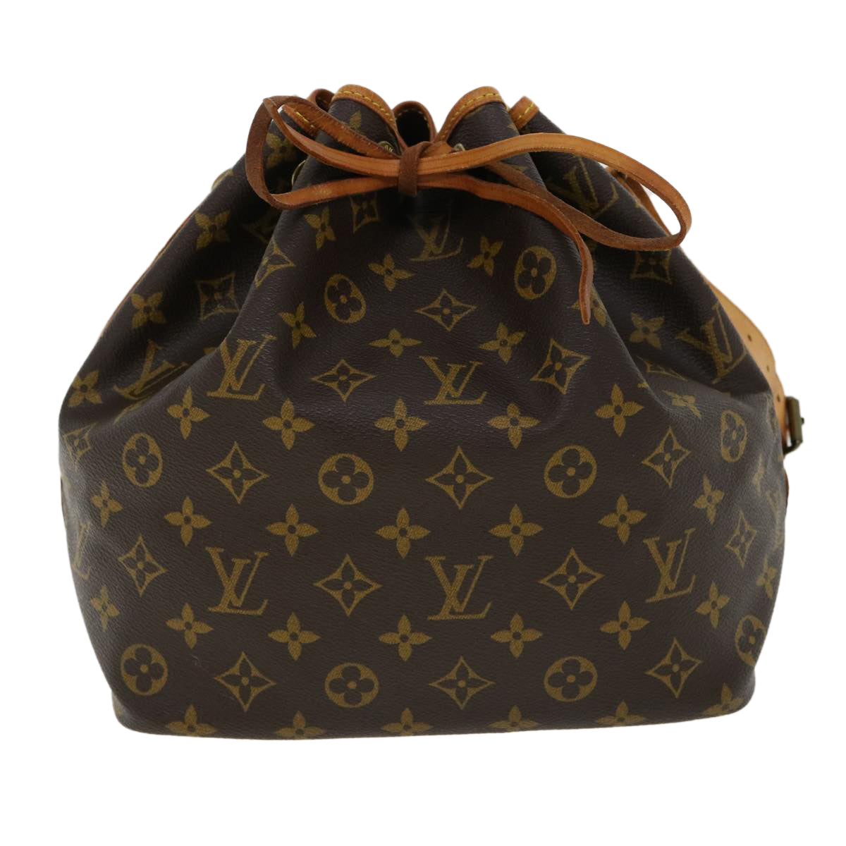 LOUIS VUITTON Monogram Petit Noe Shoulder Bag M42226 LV 35223