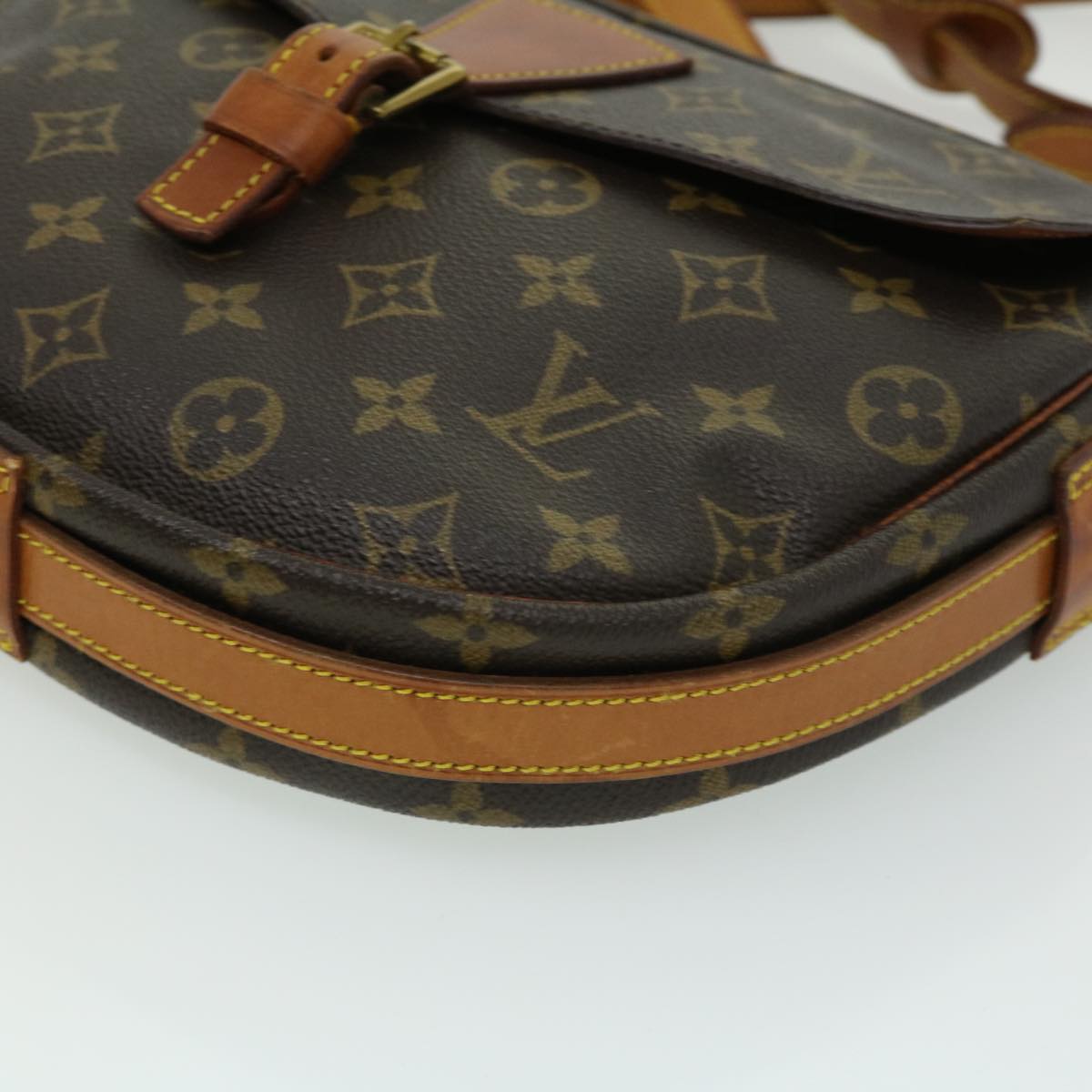 LOUIS VUITTON Monogram Jeune Fille GM Shoulder Bag Vintage M51225 LV 35263