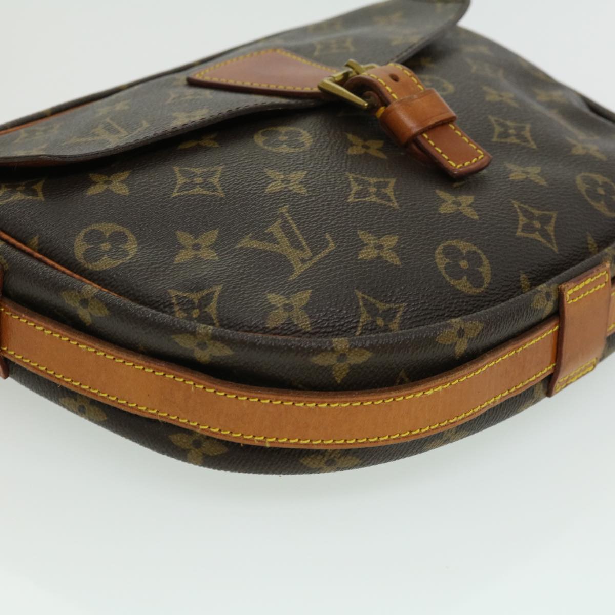 LOUIS VUITTON Monogram Jeune Fille GM Shoulder Bag Vintage M51225 LV 35263