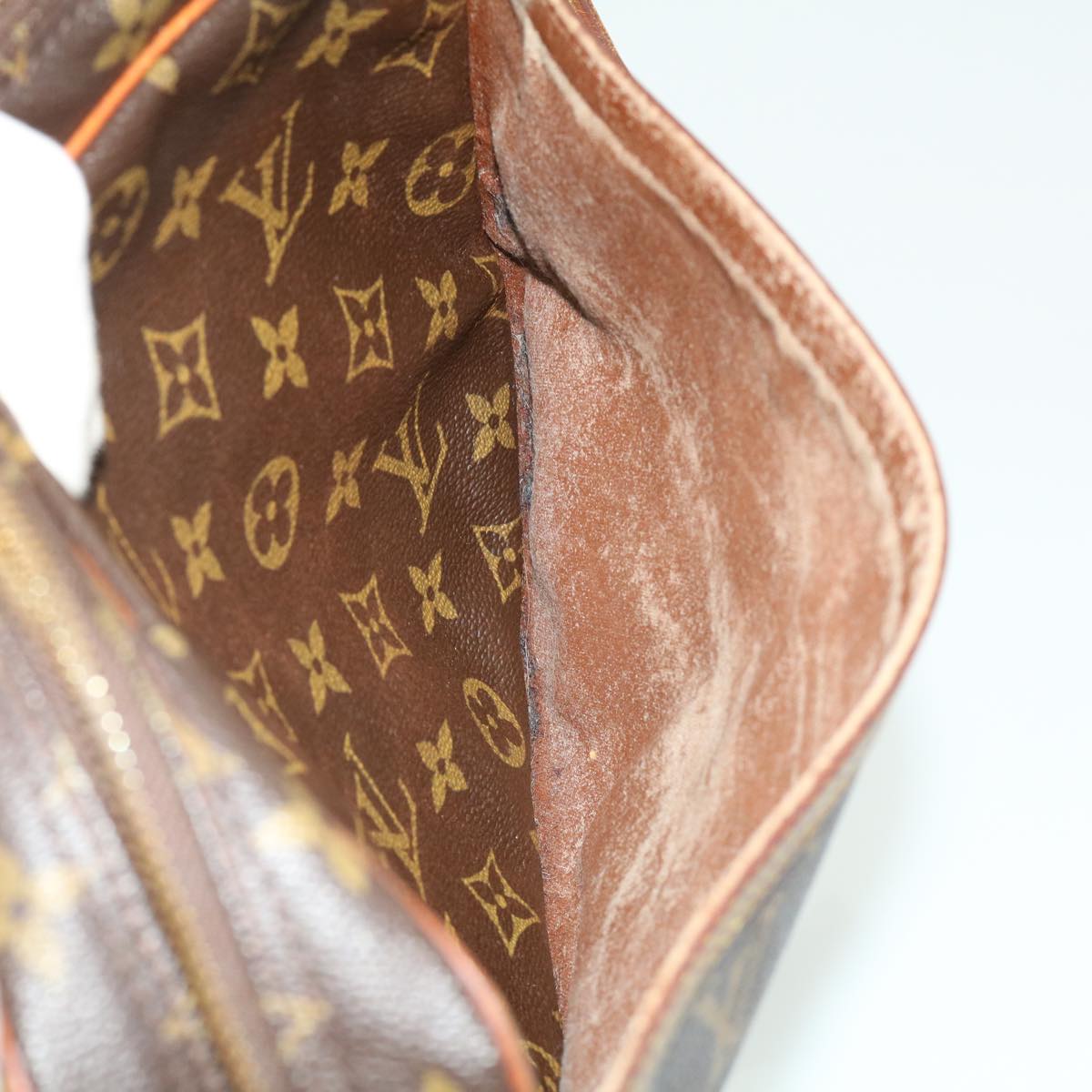 LOUIS VUITTON Monogram Jeune Fille GM Shoulder Bag Vintage M51225 LV 35263