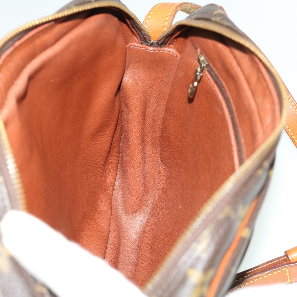 LOUIS VUITTON Monogram Jeune Fille GM Shoulder Bag Vintage M51225 LV 35263