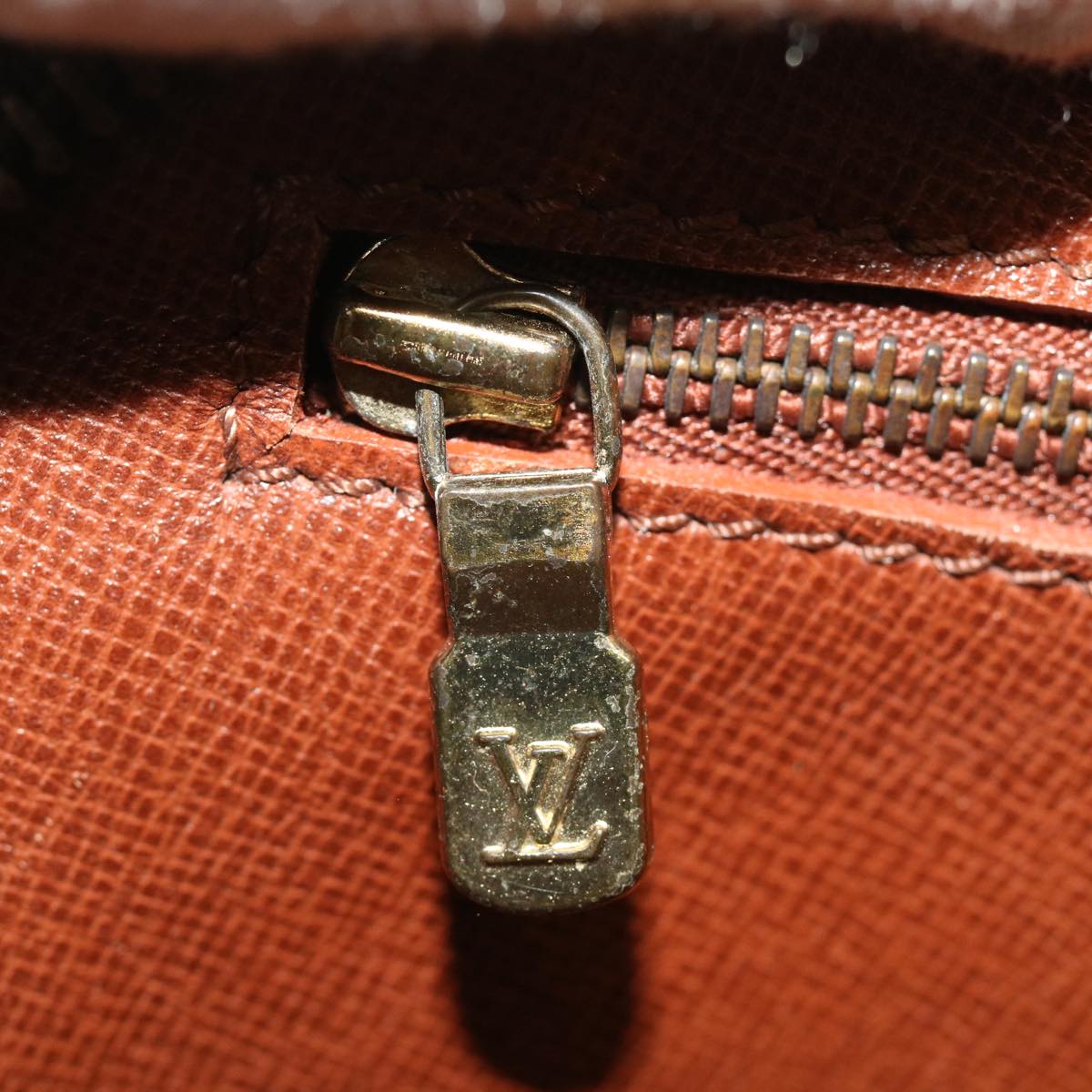 LOUIS VUITTON Monogram Jeune Fille GM Shoulder Bag Vintage M51225 LV 35263