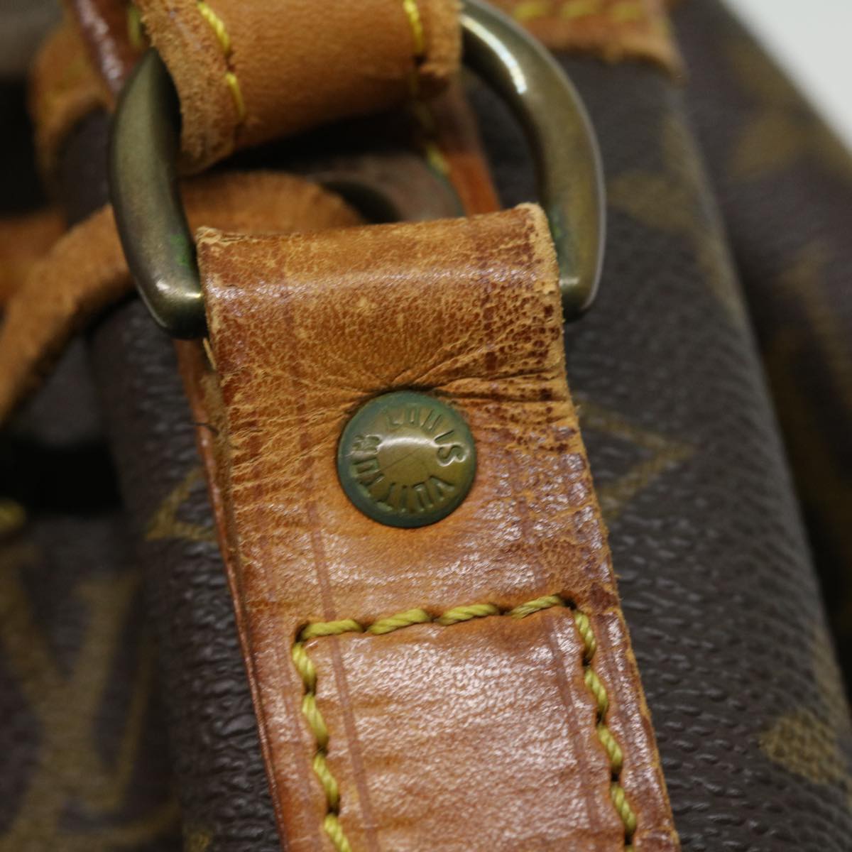 LOUIS VUITTON Monogram Noe Shoulder Bag M42224 LV 35268