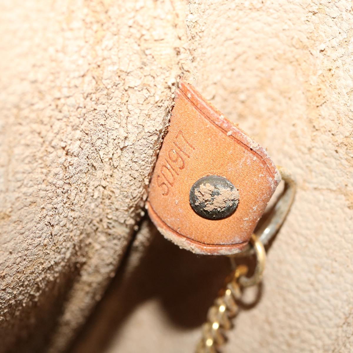 LOUIS VUITTON Monogram Bucket GM Shoulder Bag M42236 LV 35277