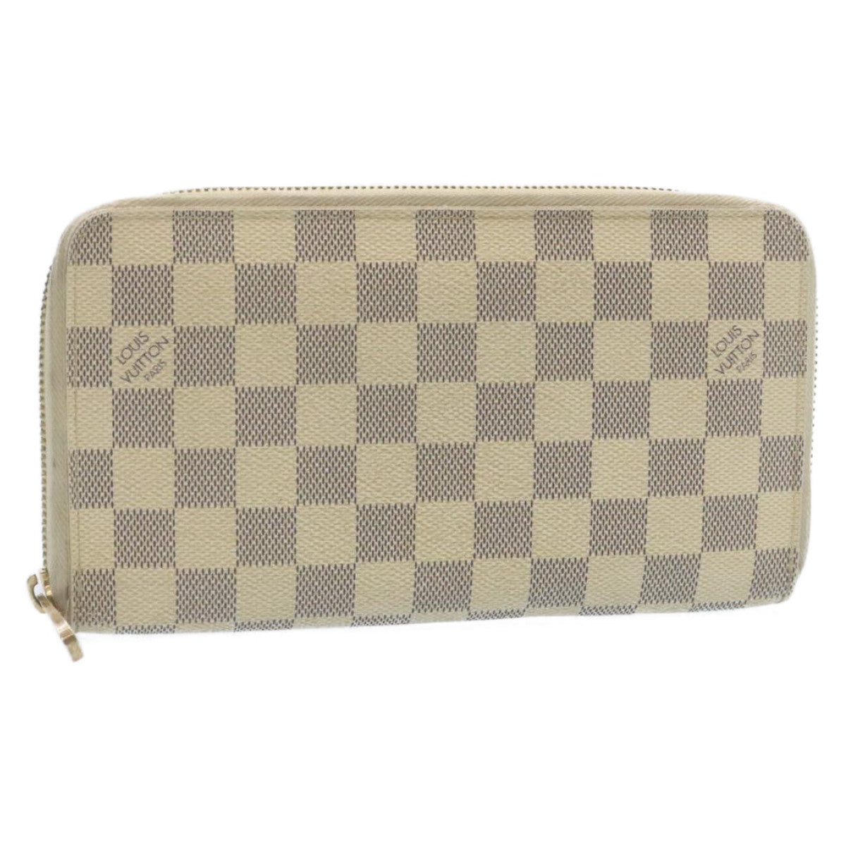 LOUIS VUITTON Damier Azur Zippy Organizer Long Wallet N60012 LV 34520