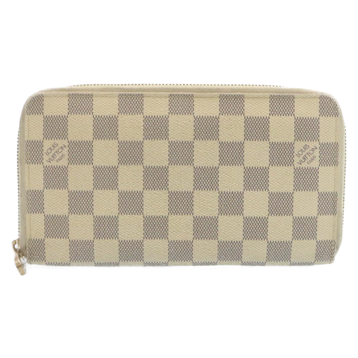 LOUIS VUITTON Damier Azur Zippy Organizer Long Wallet N60012 LV 34520