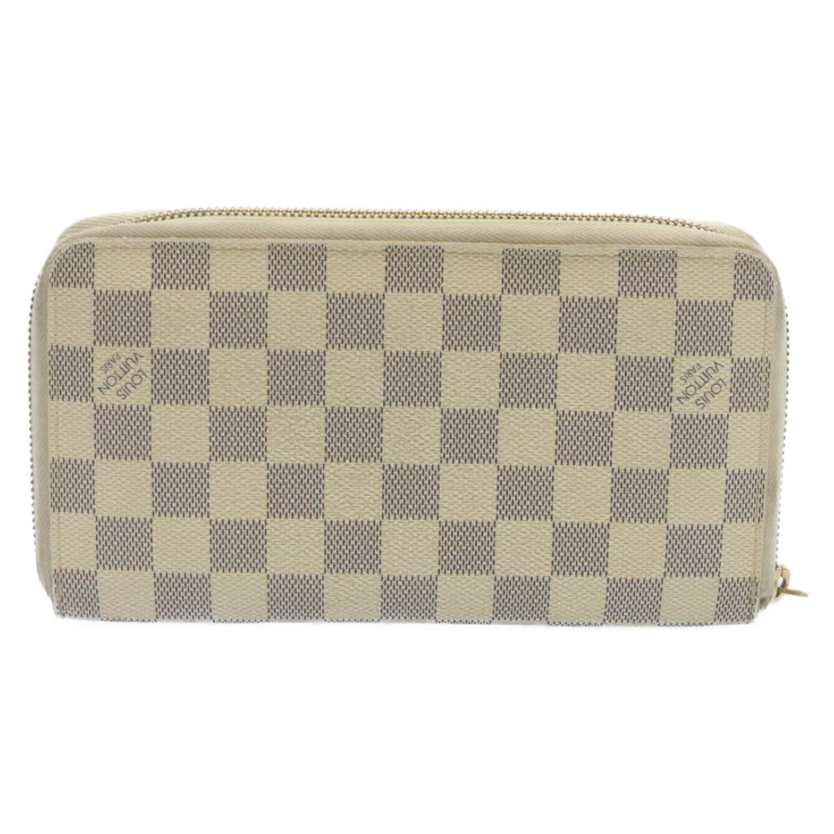 LOUIS VUITTON Damier Azur Zippy Organizer Long Wallet N60012 LV 34520
