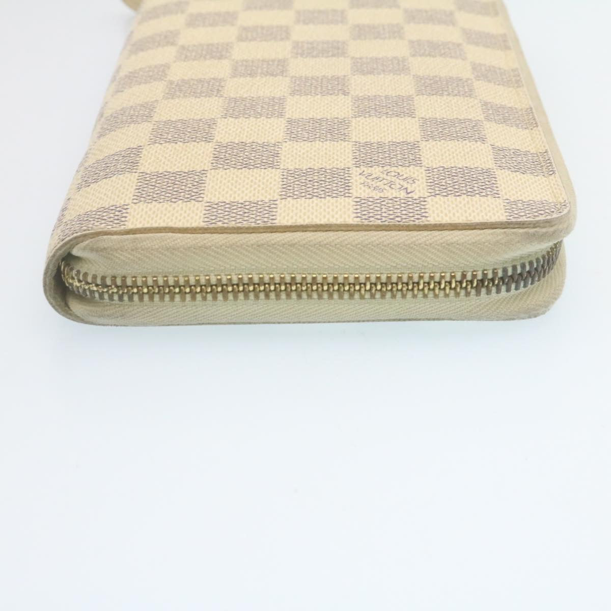 LOUIS VUITTON Damier Azur Zippy Organizer Long Wallet N60012 LV 34520