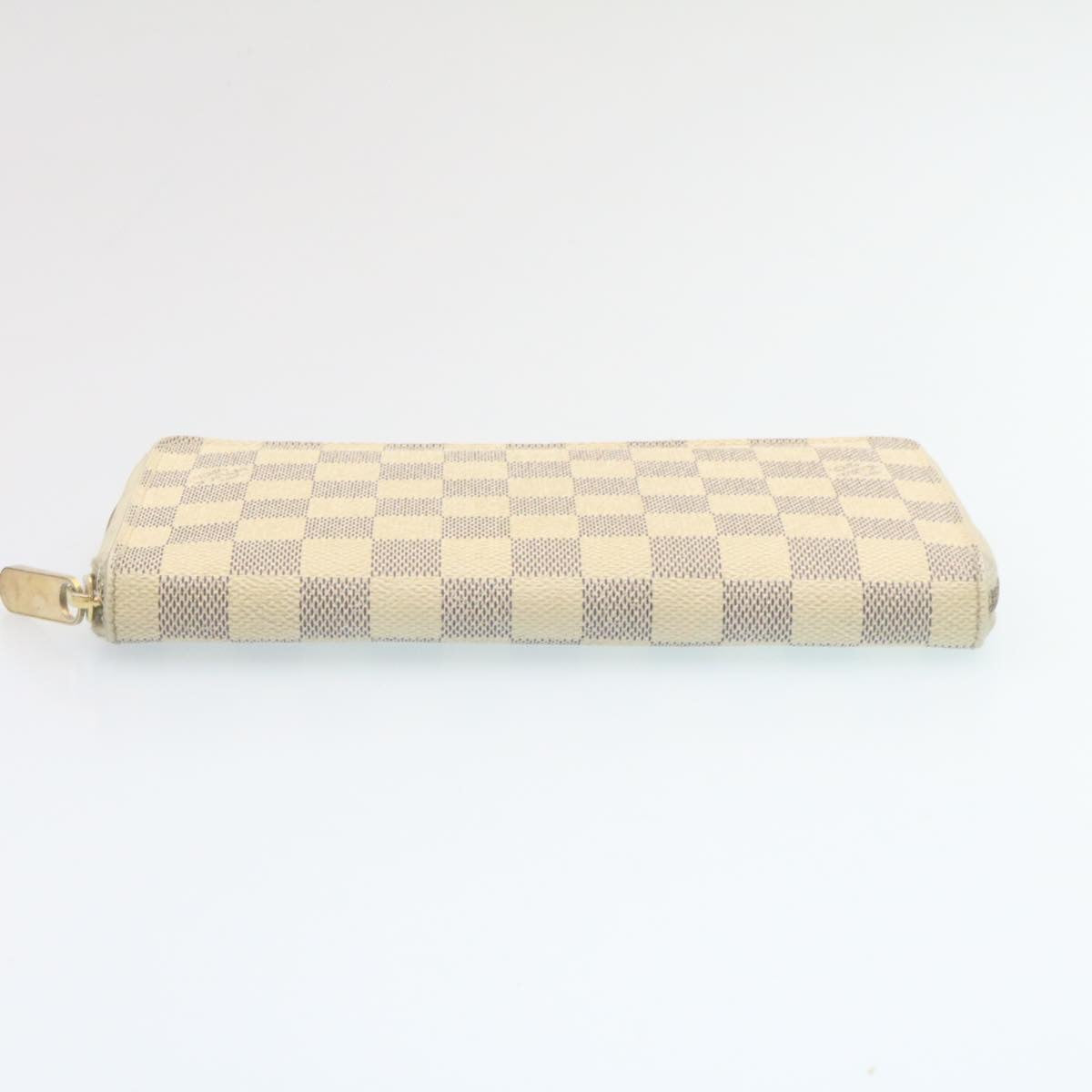LOUIS VUITTON Damier Azur Zippy Organizer Long Wallet N60012 LV 34520
