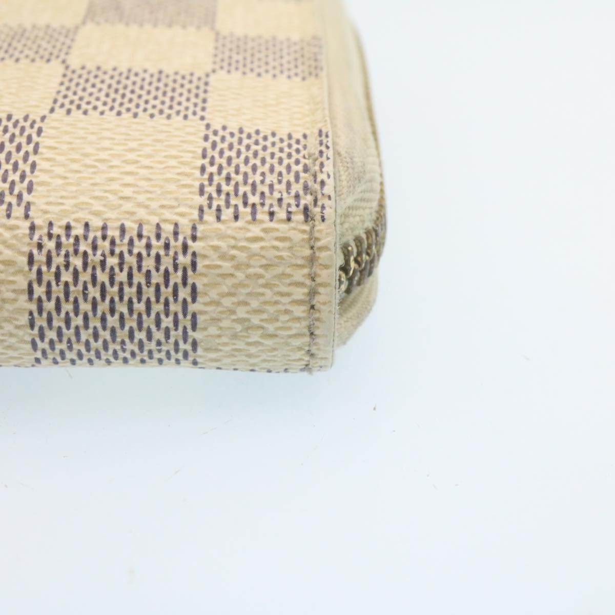 LOUIS VUITTON Damier Azur Zippy Organizer Long Wallet N60012 LV 34520