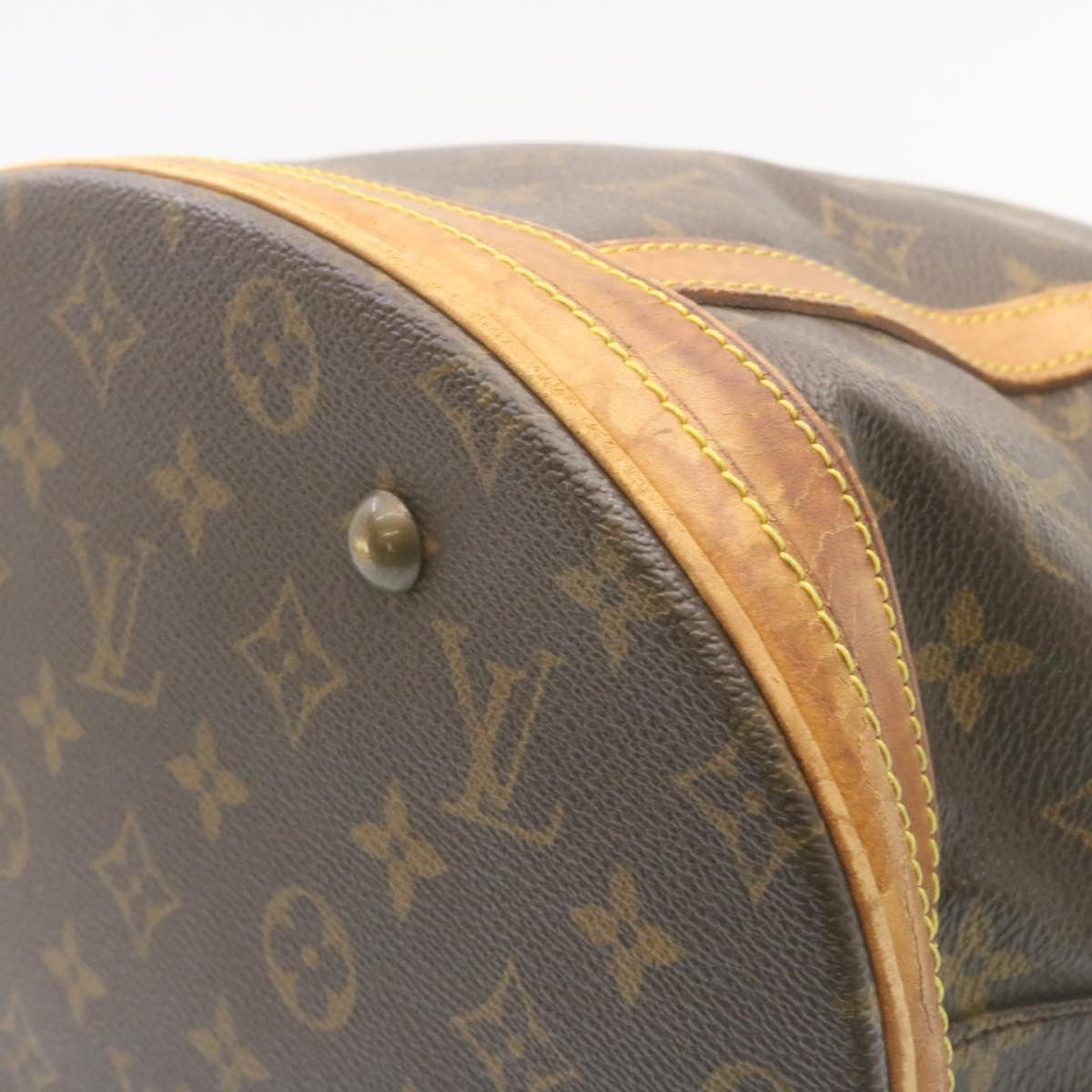 LOUIS VUITTON Monogram Bucket GM Shoulder Bag bs465 LV 34533