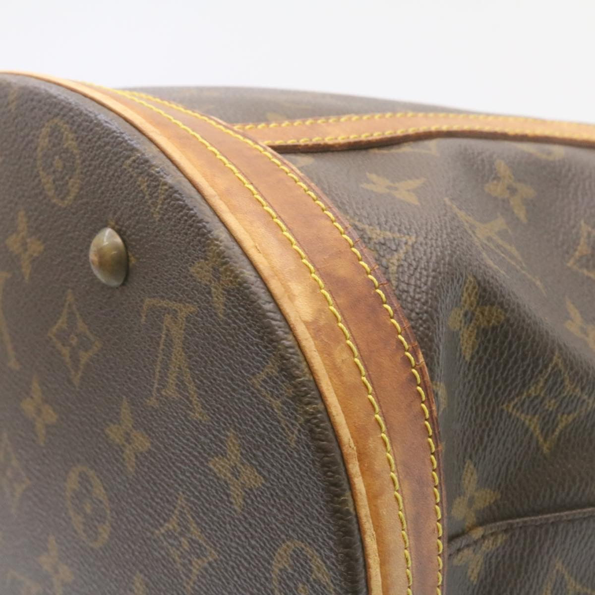 LOUIS VUITTON Monogram Bucket GM Shoulder Bag bs465 LV 34533