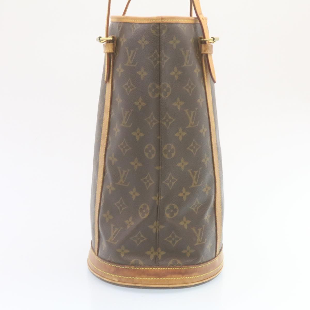 LOUIS VUITTON Monogram Bucket GM Shoulder Bag bs465 LV 34533