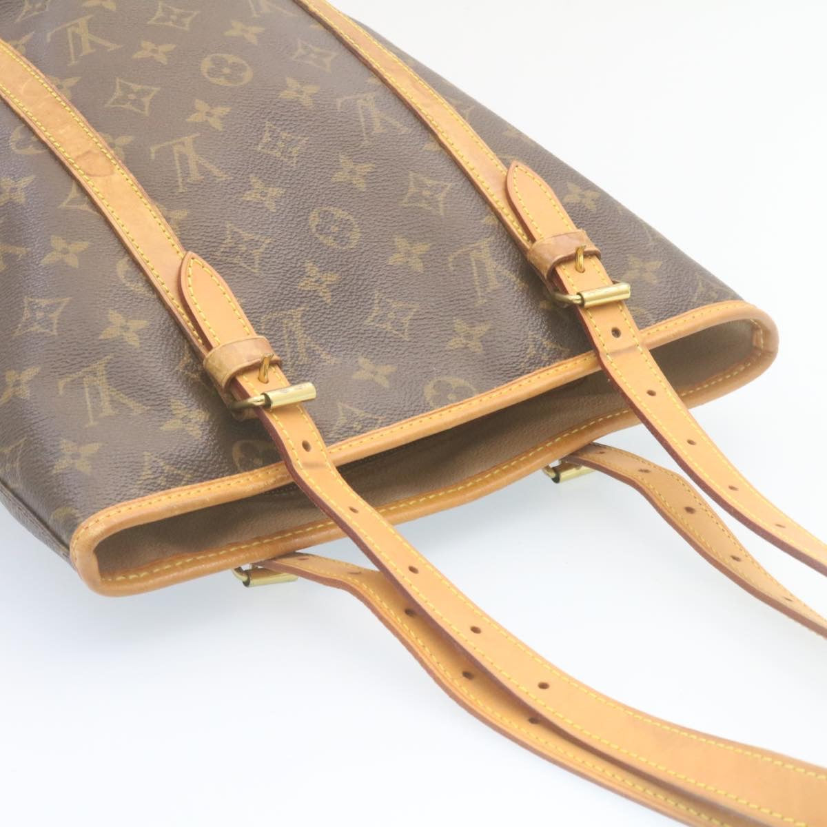 LOUIS VUITTON Monogram Bucket GM Shoulder Bag bs465 LV 34533