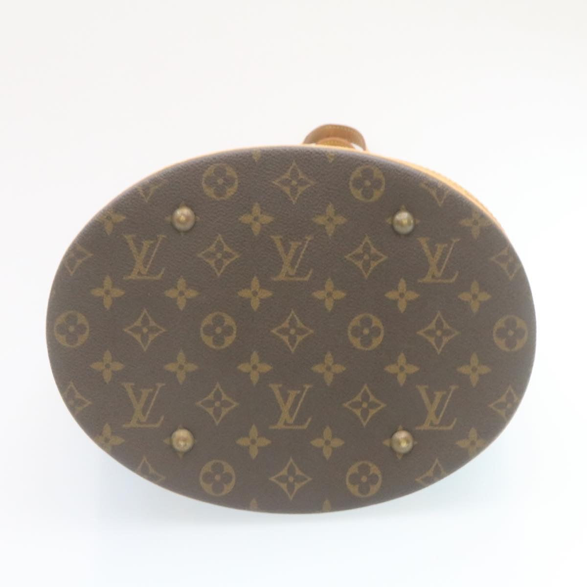 LOUIS VUITTON Monogram Bucket GM Shoulder Bag bs465 LV 34533