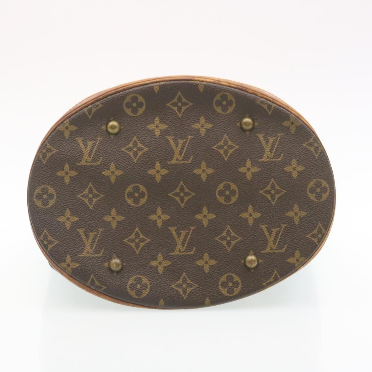 LOUIS VUITTON Monogram Bucket GM Shoulder Bag bs465 LV 34688