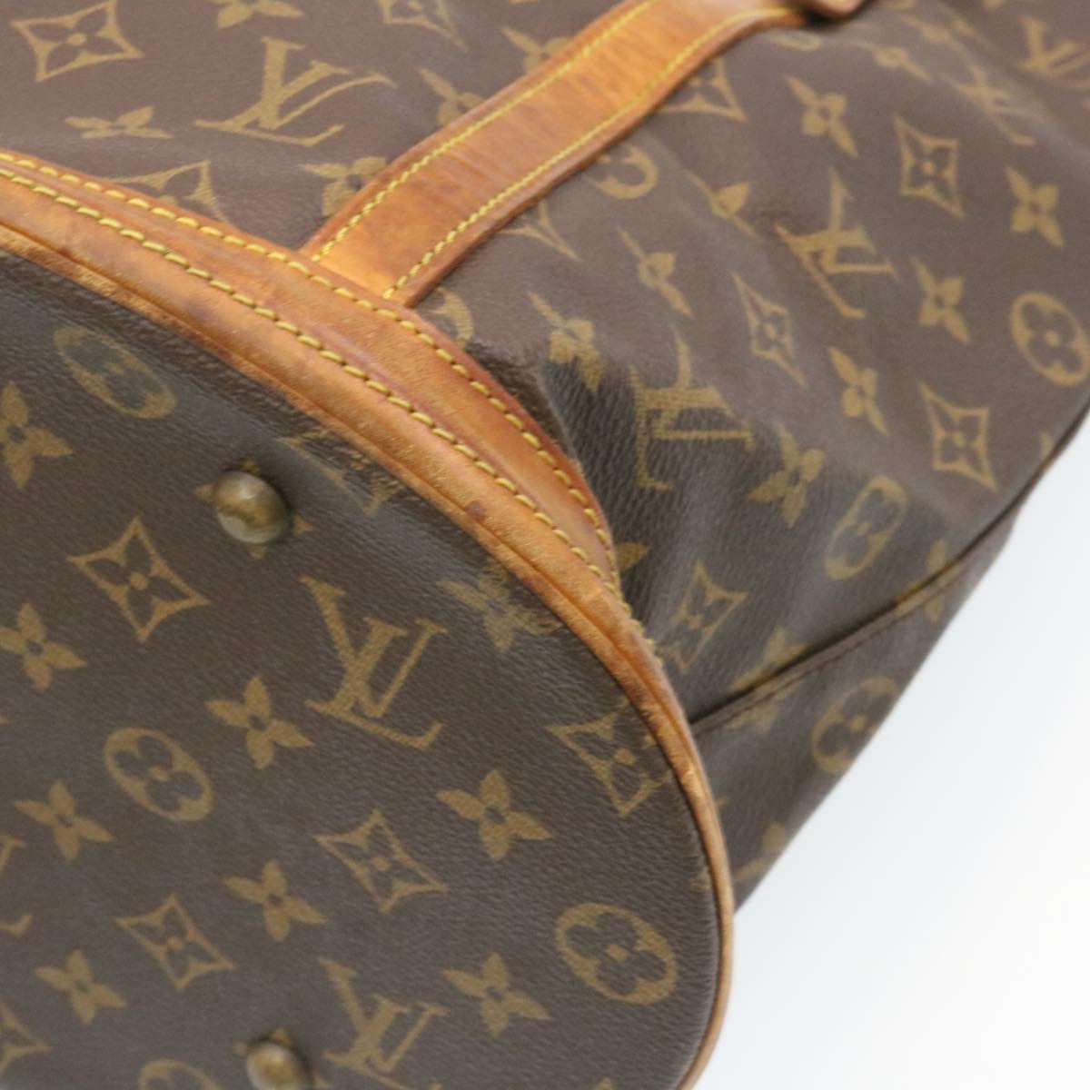 LOUIS VUITTON Monogram Bucket GM Shoulder Bag bs465 LV 34688