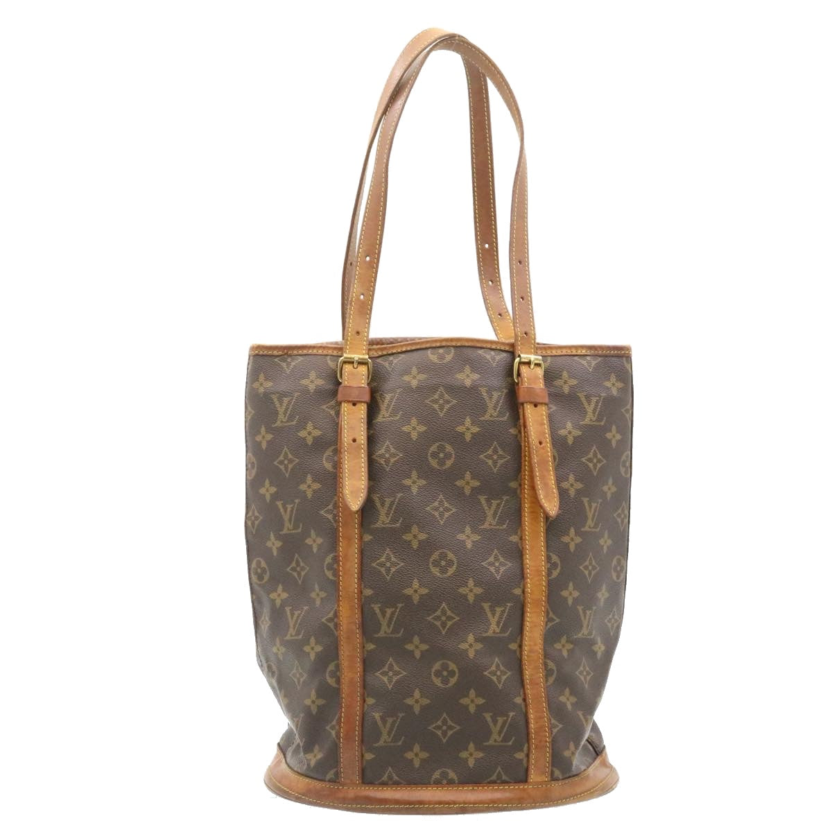 LOUIS VUITTON Monogram Bucket GM Shoulder Bag bs465 LV 34688