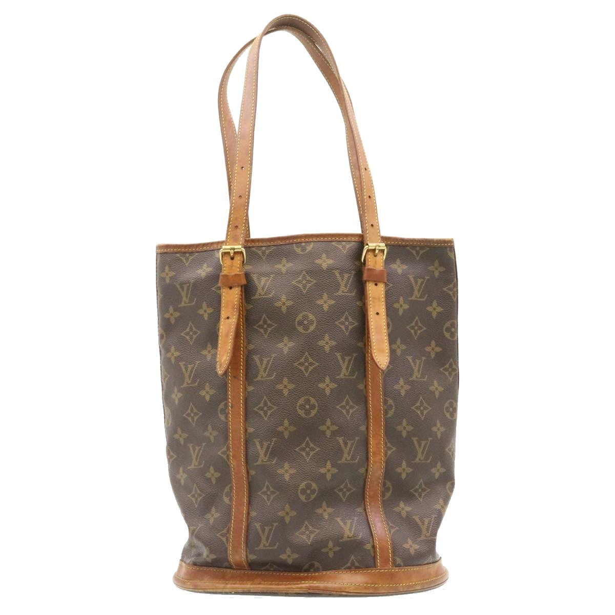 LOUIS VUITTON Monogram Bucket GM Shoulder Bag bs465 LV 34688