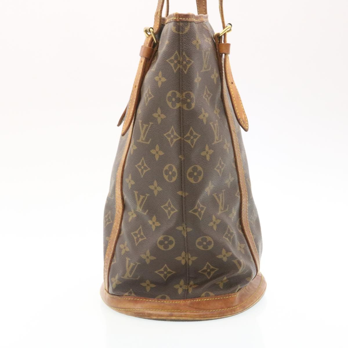LOUIS VUITTON Monogram Bucket GM Shoulder Bag bs465 LV 34688