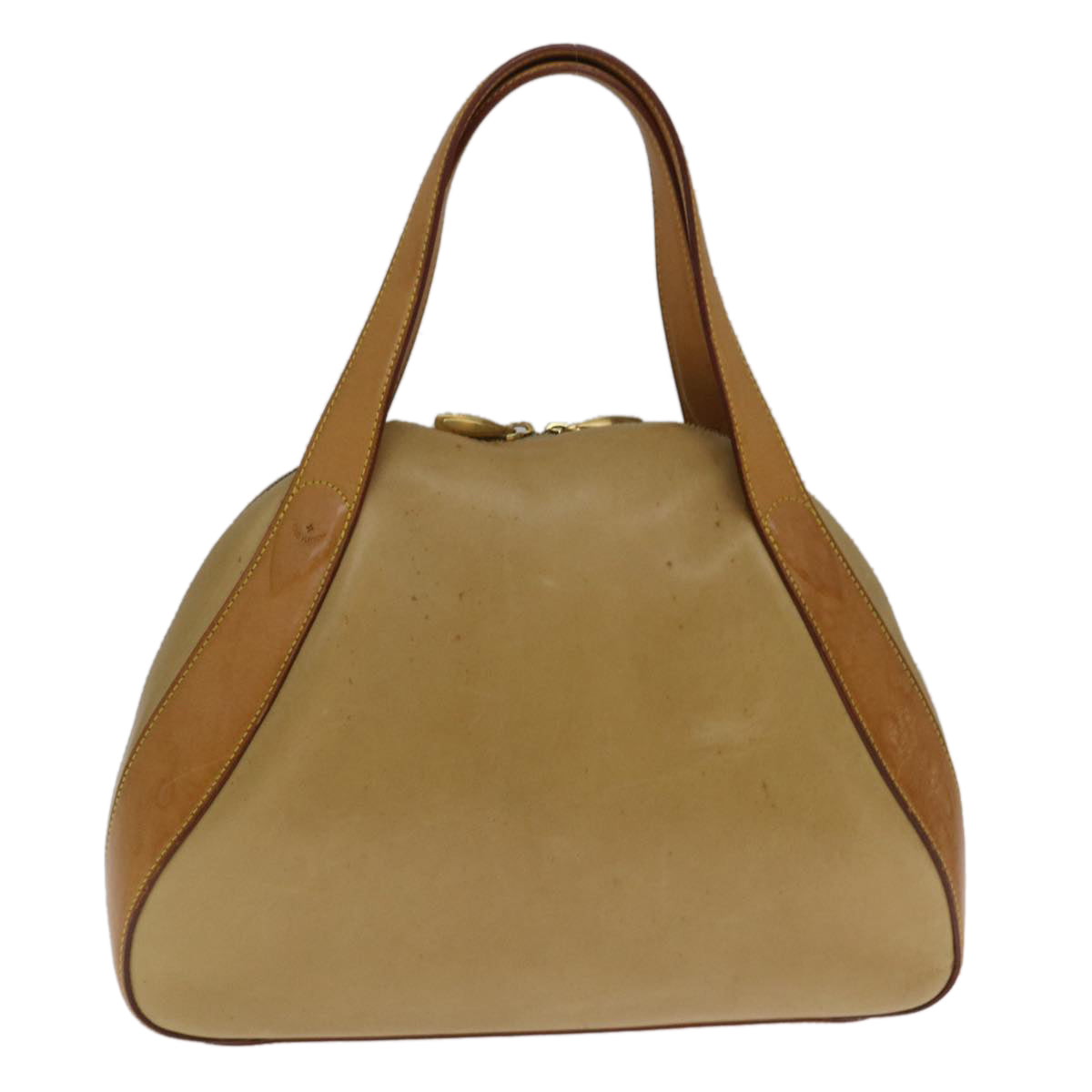 LOUIS VUITTON Hand Bag Paris Saint-Germain Limited Leather Beige LV 34708