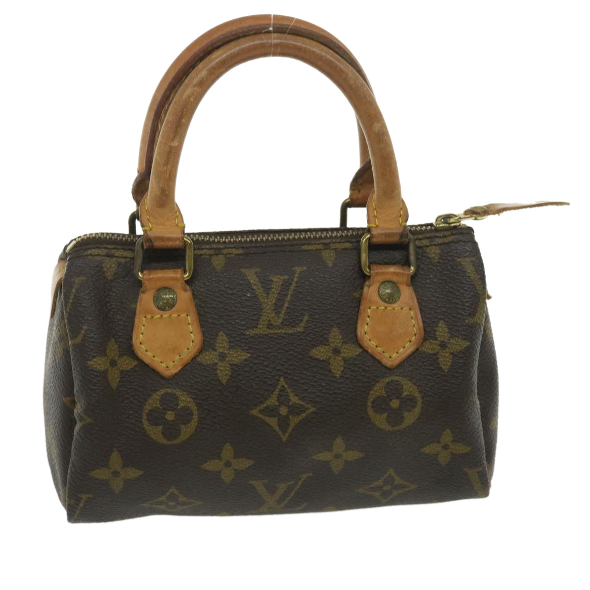 LOUIS VUITTON Monogram Mini Speedy Hand Bag M41534 LV 34718