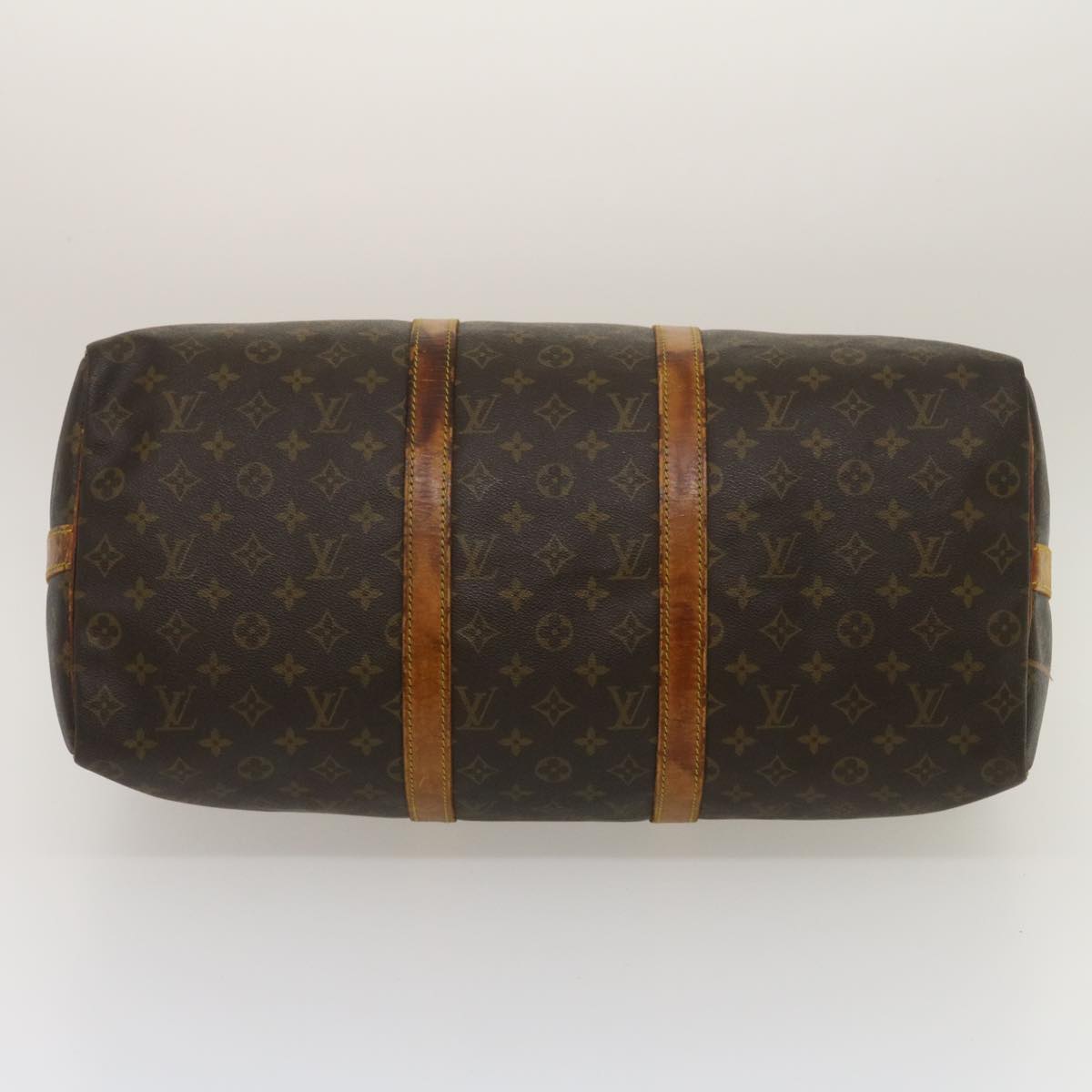 LOUIS VUITTON Monogram Keepall Bandouliere 50 Boston Bag M41416 LV 34719