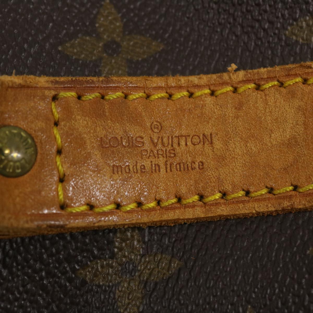 LOUIS VUITTON Monogram Keepall Bandouliere 50 Boston Bag M41416 LV 34719