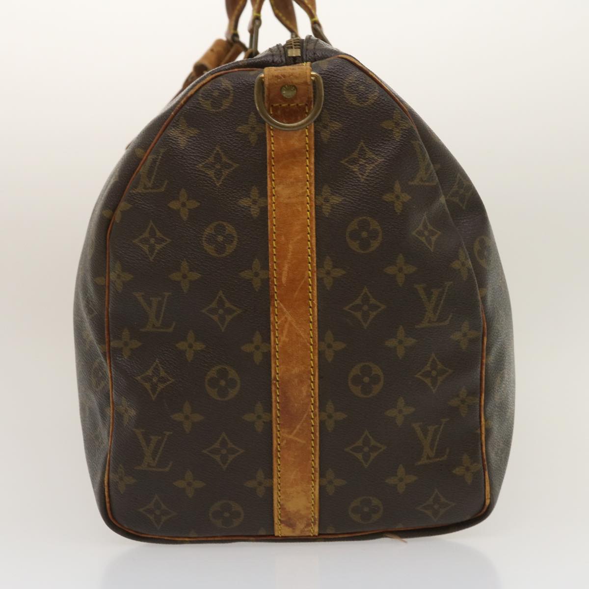 LOUIS VUITTON Monogram Keepall Bandouliere 50 Boston Bag M41416 LV 34719