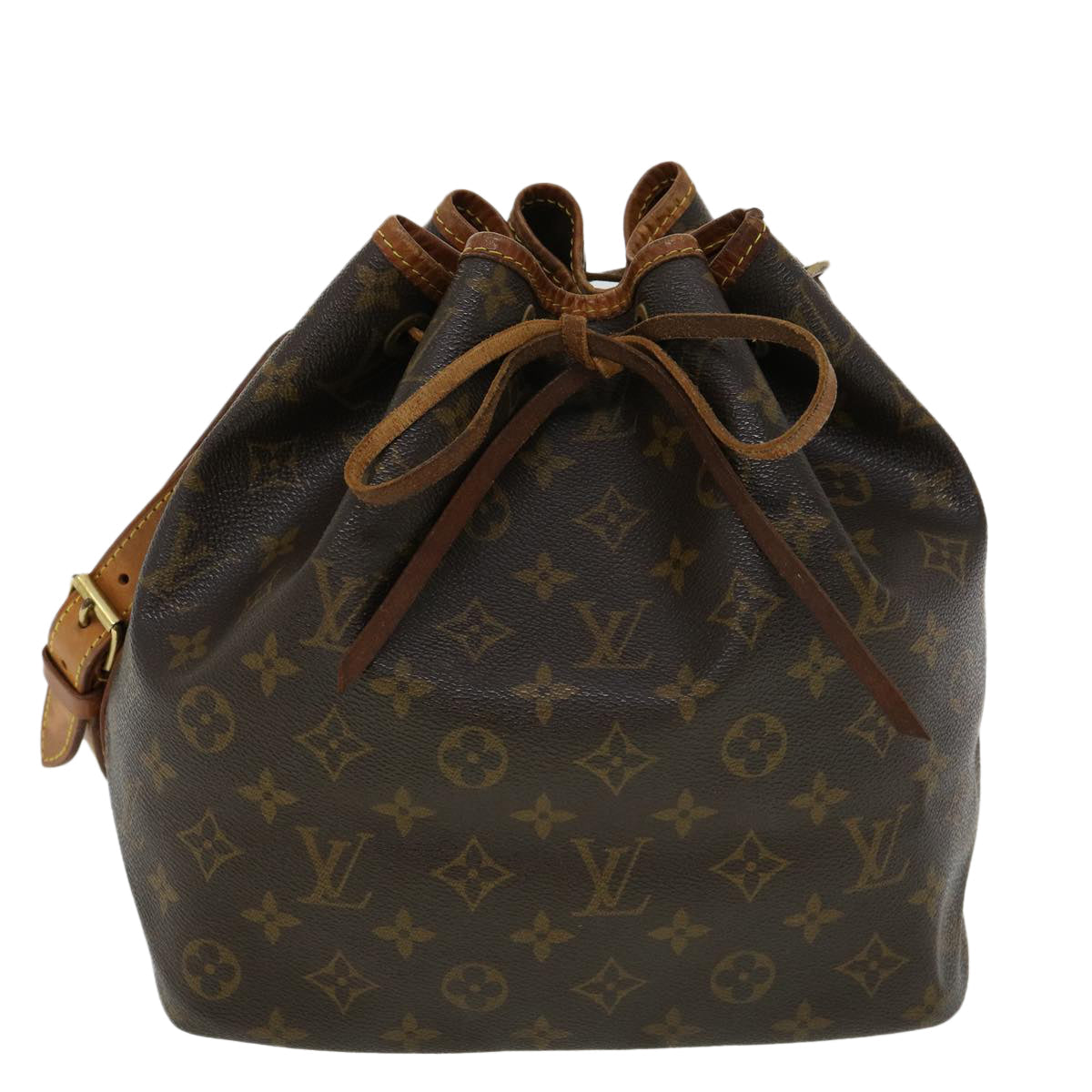 LOUIS VUITTON Monogram Petit Noe Shoulder Bag M42226 LV 34789