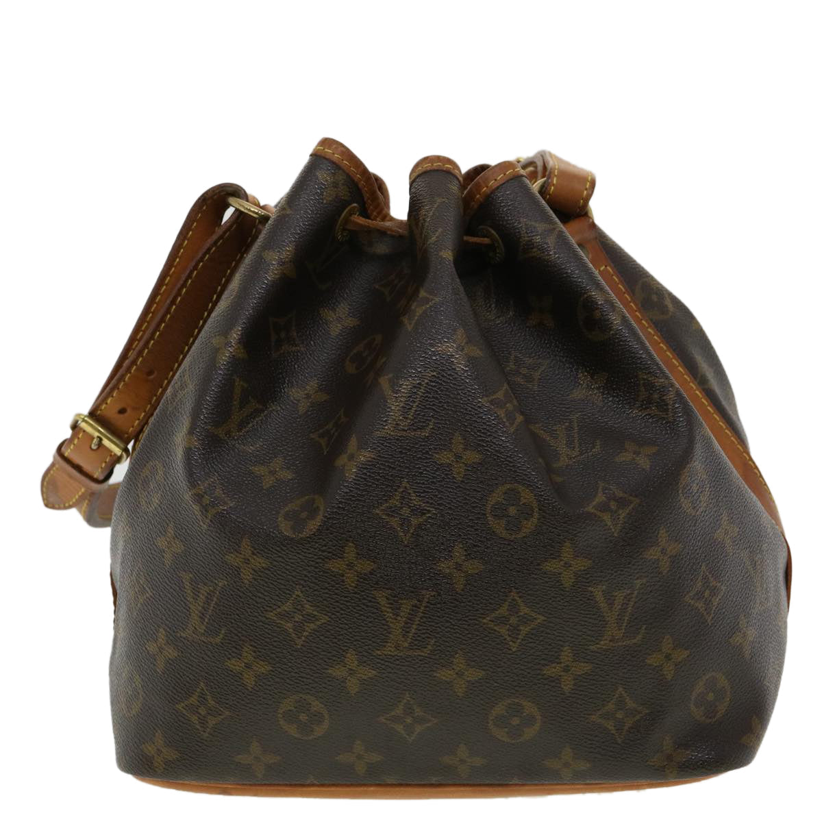 LOUIS VUITTON Monogram Petit Noe Shoulder Bag M42226 LV 34789