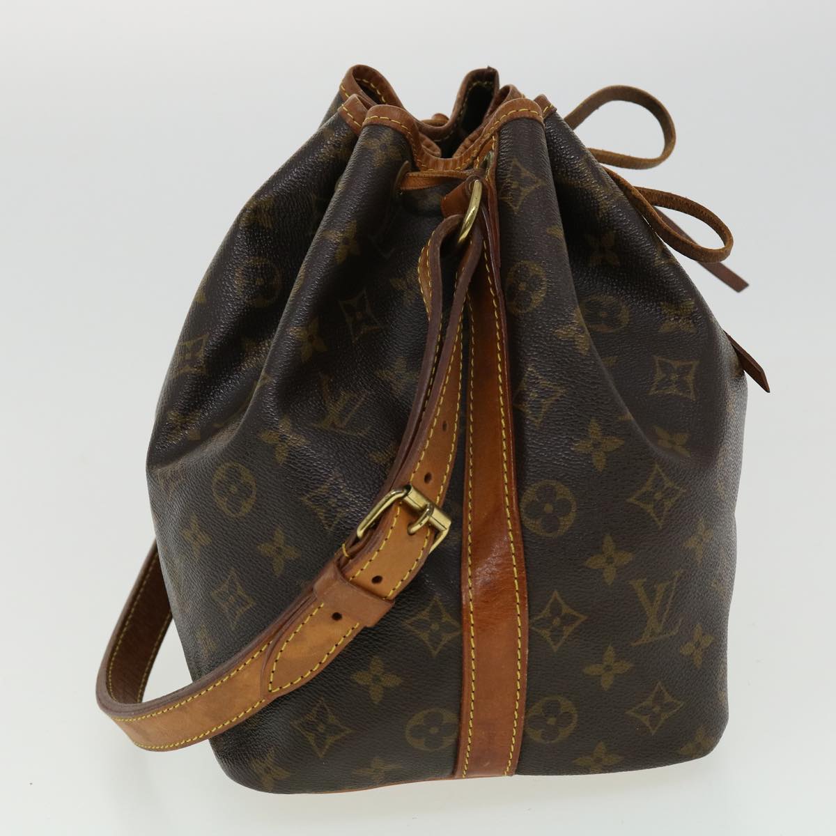LOUIS VUITTON Monogram Petit Noe Shoulder Bag M42226 LV 34789