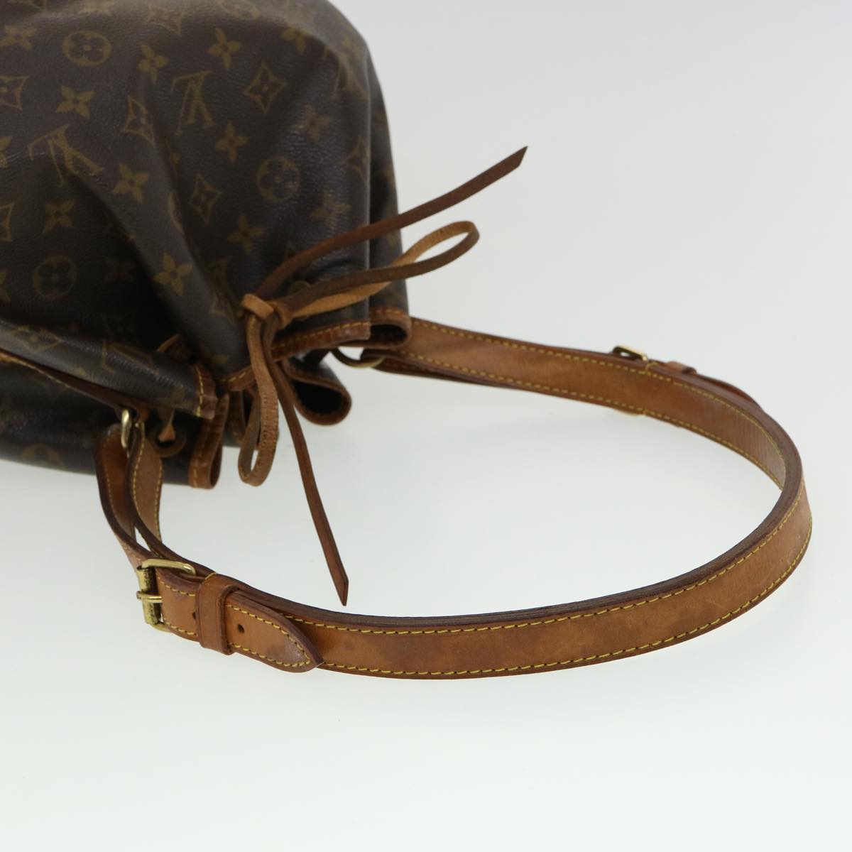 LOUIS VUITTON Monogram Petit Noe Shoulder Bag M42226 LV 34789