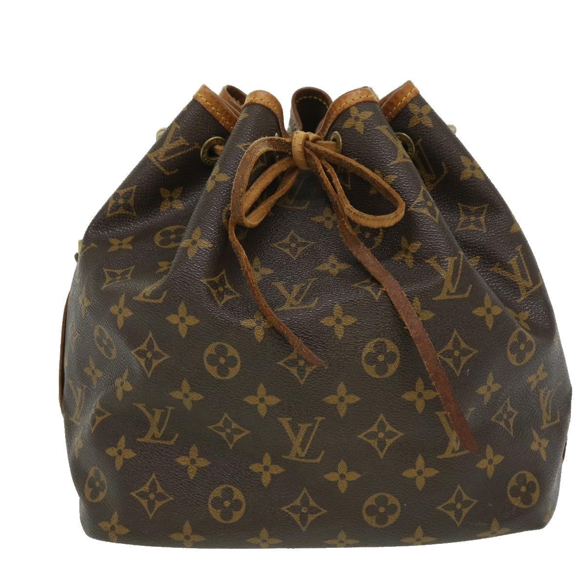 LOUIS VUITTON Monogram Petit Noe Shoulder Bag M42226 LV 34790