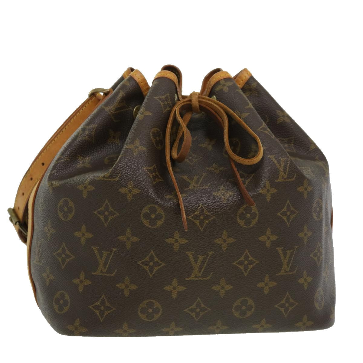 LOUIS VUITTON Monogram Petit Noe Shoulder Bag M42226 LV 34791