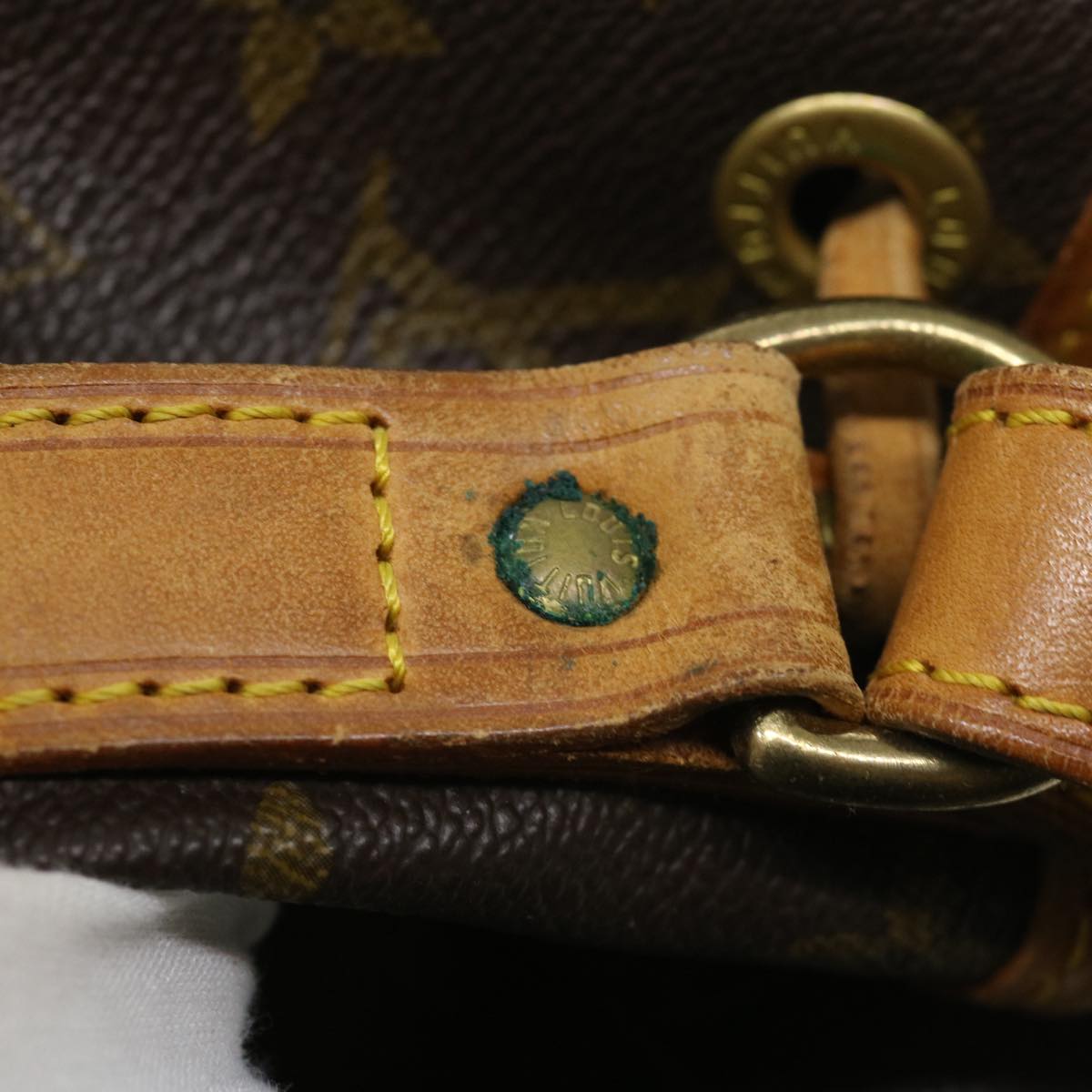 LOUIS VUITTON Monogram Petit Noe Shoulder Bag M42226 LV 34791